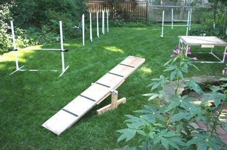 Some simple DIY agility equipment | Dog playground, Dog agility course, Dog agility course diy