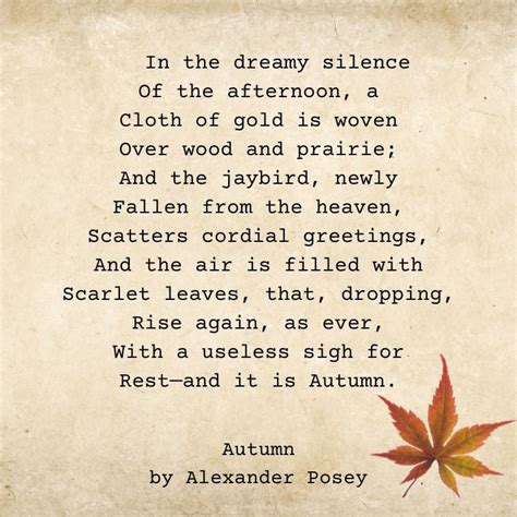 13 Beautiful Autumn Love Poems To Fall In Love With.