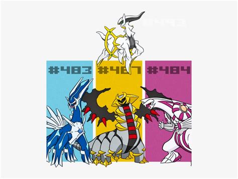 Dialga Palkia And Giratina Fusion - Janel Star