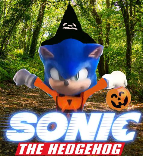 Sonic The Hedgehog (Halloween version) by ThatBlueHeeler on DeviantArt