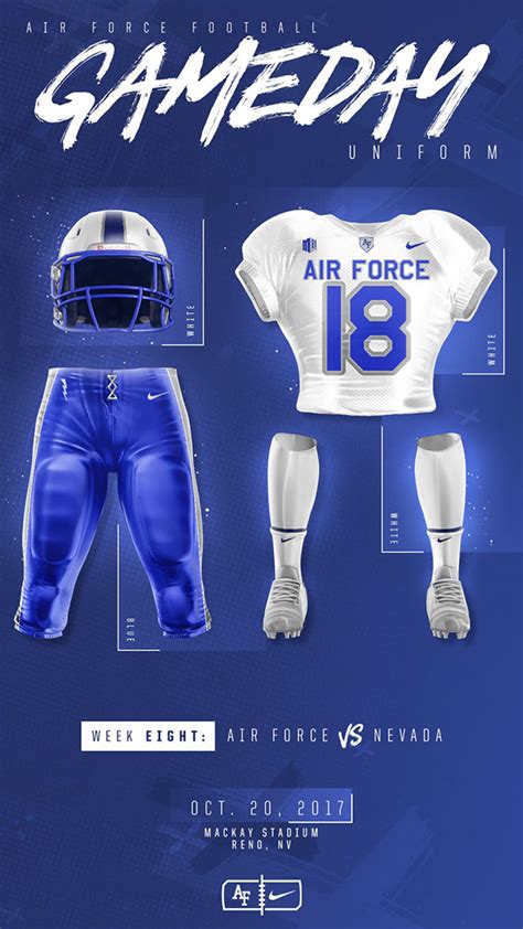 Air Force Football: 2017 Uniform Graphics on Behance