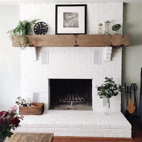 Get Inspired: The DIY White Brick Fireplace | Glitter, Inc.