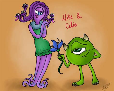 Mike and Celia by Zapitoow on DeviantArt | Celia, Monsters inc, Deviantart