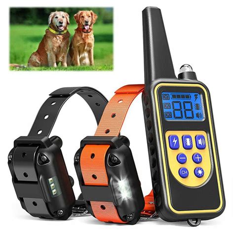 Dog Training Collar for Dogs, Dog Shock Collar with Remote 2600ft ...