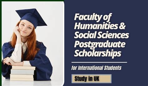 Faculty of Humanities & Social Sciences Postgraduate Scholarships for ...