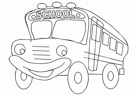 Gambar Gambar Mewarnai Bus Sekolah Versi Kartun Contoh Anak Paud Download di Rebanas - Rebanas