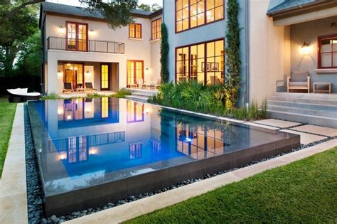 20 Modern Infinity Swimming Pool Design Ideas #18120 | Exterior Ideas