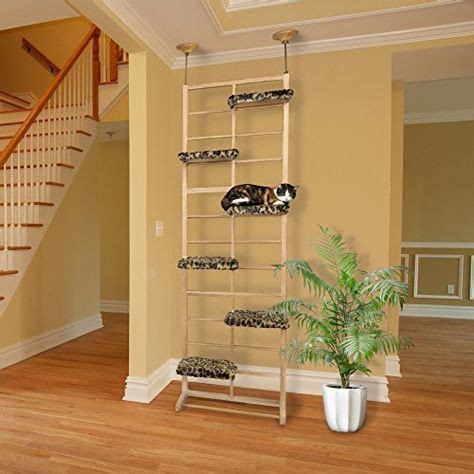 Ware Manufacturing Floor-to-Ceiling Climbing Cat Tree Tower (With ...