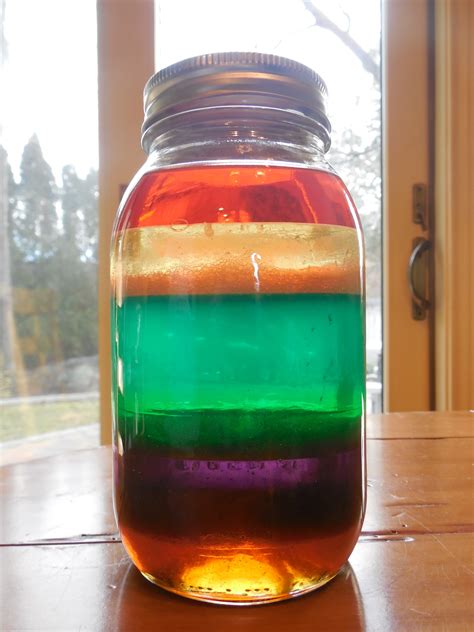 Craft: Rainbow in a Jar | KeepRecipes: Your Universal Recipe Box