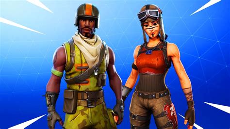 Fortnite Aerial Assault Trooper And Renegade Raider - bmp-review