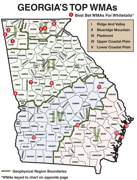 North Georgia Wma Map