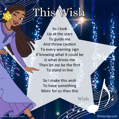 This Wish Lyrics from Disney's Wish (Ariana DeBose) | Disney Song Lyrics