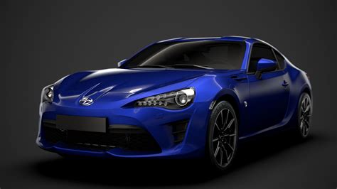 Scion FR-S 2016 3D model MAX OBJ 3DS FBX C4D LWO