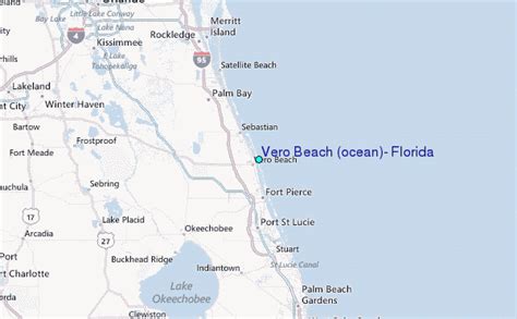 Vero Beach (ocean), Florida Tide Station Location Guide