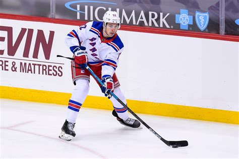 Rangers send Filip Chytil home after hard collision