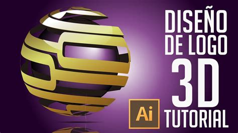 ️ Como CREAR Logo 3D en ILLUSTRATOR 3D illustrator ⫸ ACTUALIZADO - YouTube