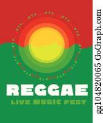 900+ Royalty Free Reggae Vectors - GoGraph