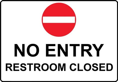 Restroom Closed | Port of Woodland