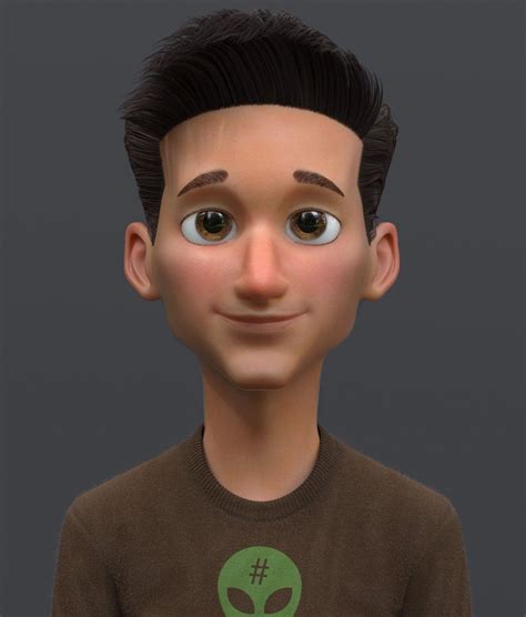 3d Character Animation, 3d Model Character, Boy Character, Character Design Male, Character ...