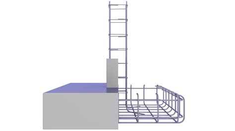 3D Model Reinforcement Footing Column 8 - TurboSquid 2096965