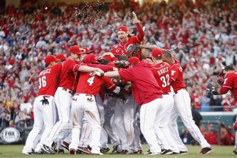 Red team, Cincinnati reds, Celebration love