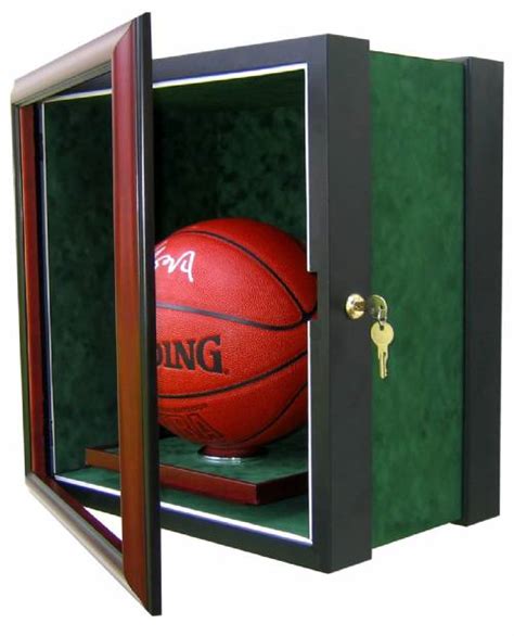 Display Cases - Basketball - Premium, Basketball Memorabilia Displays