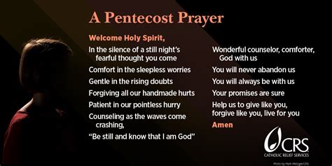 A Pentecost Prayer | CRS