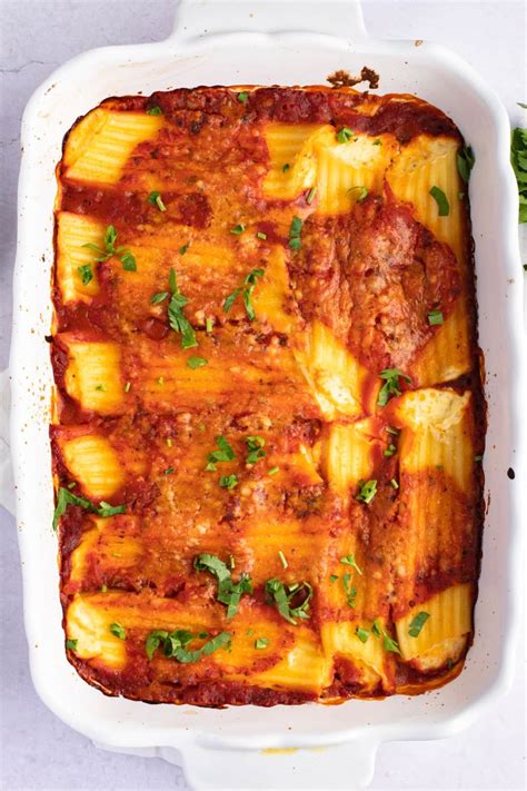 Manicotti Recipe - Insanely Good