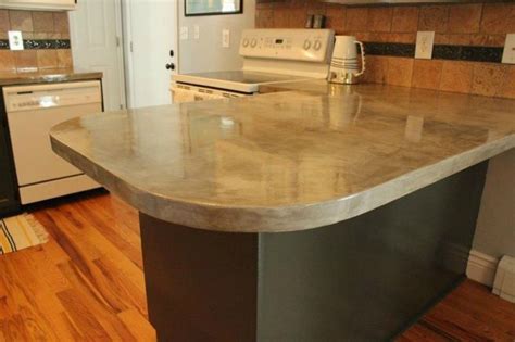 13 Different Ways to Make Your Own Concrete Kitchen Countertops | Hometalk