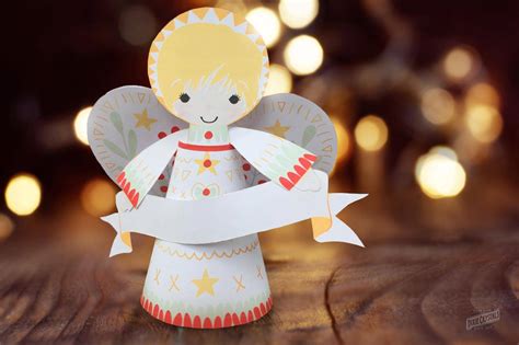 Paper Christmas Angel | Dixie Crystals