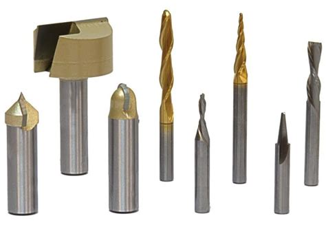 BG Precision Australia - CNC 8pc Router bits -ABS108