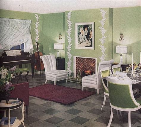 1930's | 1930s home decor, Retro room, 1930s decor