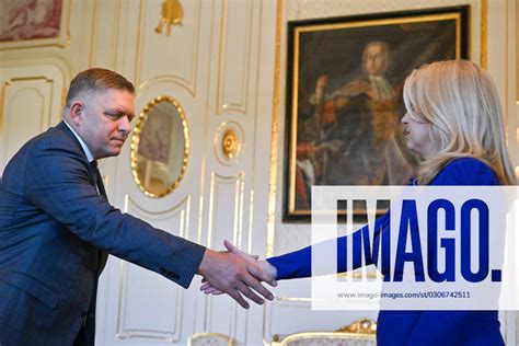 Slovakia, President Zuzana Caputova meets Rob | IMAGO