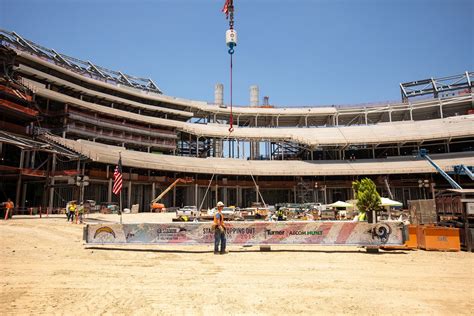 Rams-Chargers Stadium Construction in Inglewood is at 40% Completion ...