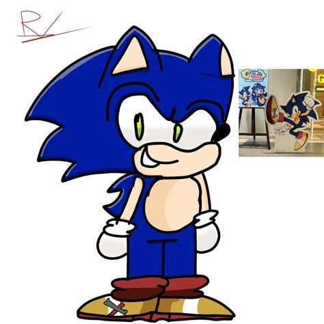 I actually like sonic having yellow shoes Well even if its korone : r ...