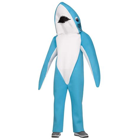 Blue Left Shark Adult Costume Superbowl Half Time Show Katy Perry ...