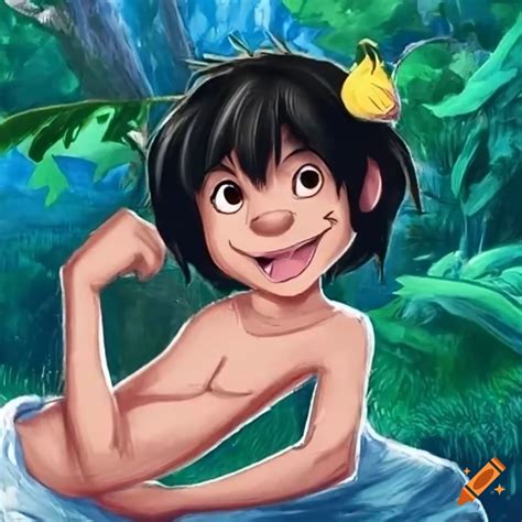 Jungle book movie poster on Craiyon