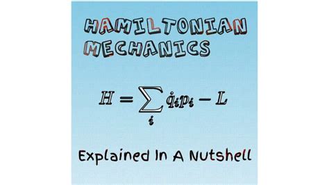 Hamiltonian Mechanics Explained - Profound Physics