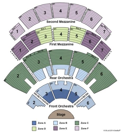 Caesars Palace Seating Chart With Seat Numbers | Cabinets Matttroy