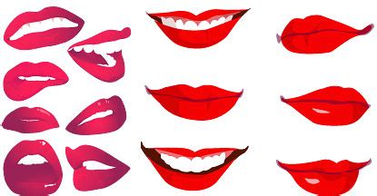 Mouth 3 vector Vectors graphic art designs in editable .ai .eps .svg format free and easy ...