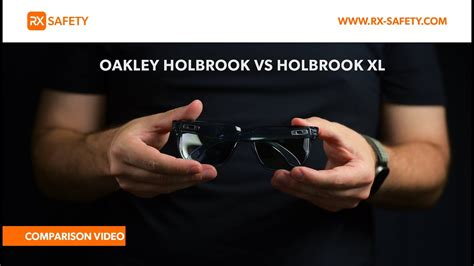 Oakley Holbrook vs Holbrook XL | RX Safety - YouTube