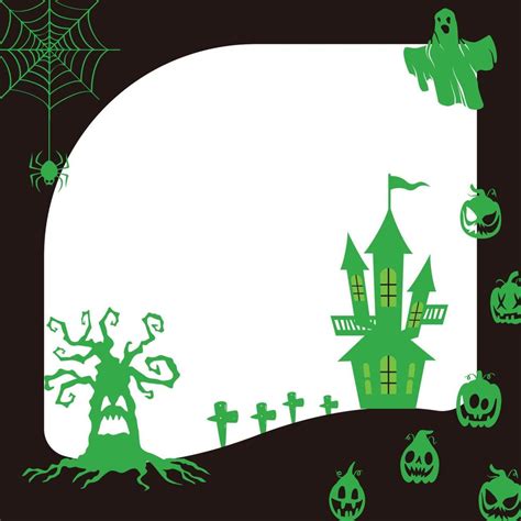 Cute Halloween Frame 13113264 Vector Art at Vecteezy