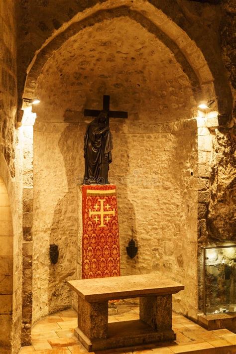 JERUSALEM, ISRAEL - April 2, 2018: Inside the Church of the Holy ...