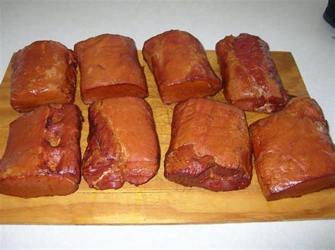 Canadian Bacon using Pop's Brine 2nd try | Smoked bacon recipes ...