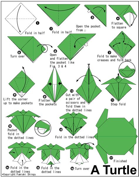 How to Make an Origami Turtle