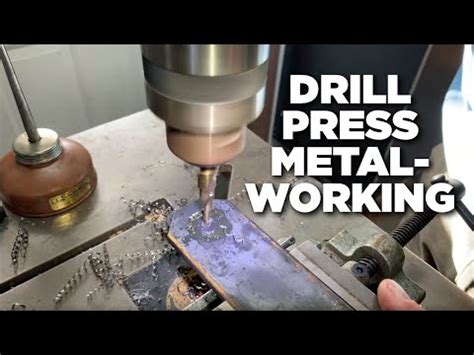 Tour of Drill Press Metalworking - YouTube