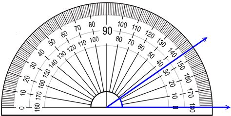 Reading A Protractor Worksheet - Wordworksheet.com