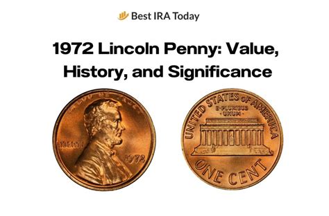 1972 Lincoln Penny: Value, History, and Significance