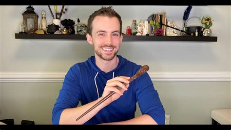 Reviewing Antonin Dolohov's Wand from The Wizarding Shop - YouTube