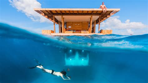 Photos World S First Glass Underwater Hotel Suite At Conrad Maldives